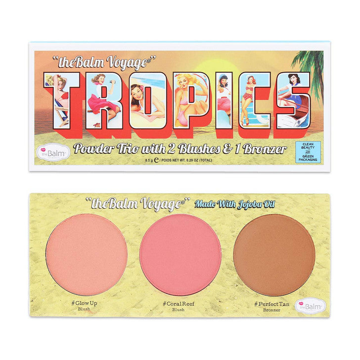 Tropics Powder Trio - Model Roz x theBalm